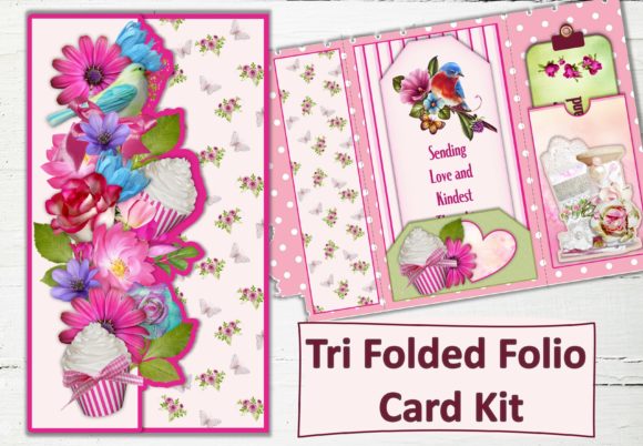 Download Printable Card Making Kit or Folio Kit - Printable Collection