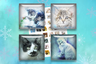 Download Cats Printable Digital Collage Sheets - Printable Collection