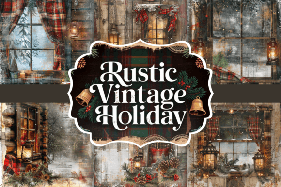 Download Rustic Vintage Holiday Junk Journal - Rustic Collection