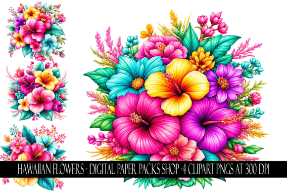 Download Hawaiian Flower Clipart - Flower clipart Collection